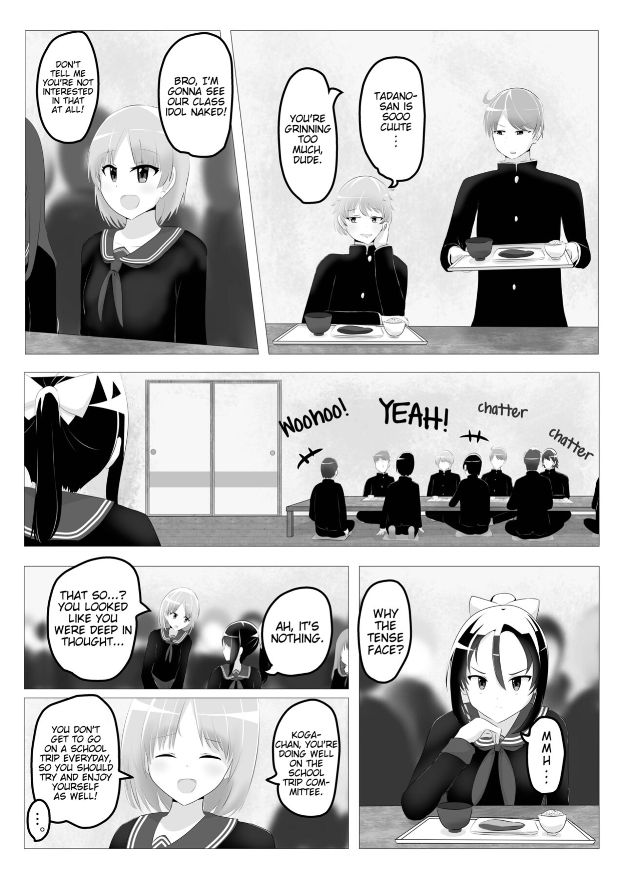[C Hange (Hangeshō)] Bodyswapped School Trip