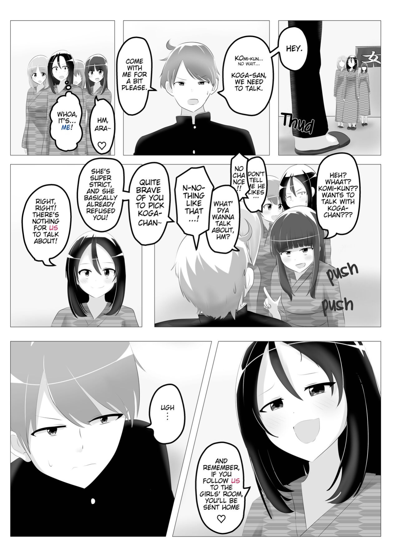 [C Hange (Hangeshō)] Bodyswapped School Trip