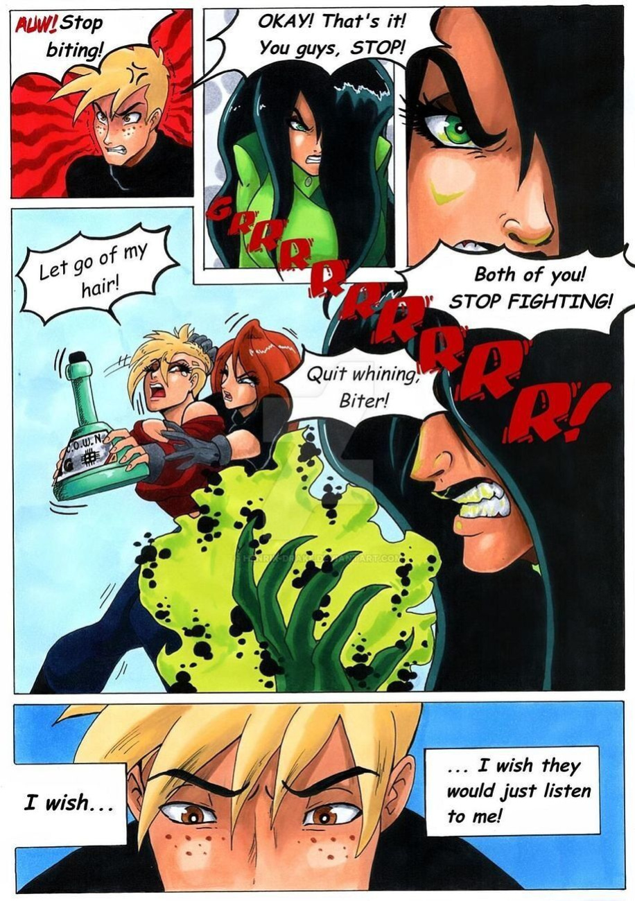 Ron Stoppable and His New Pets (Kim Possible)