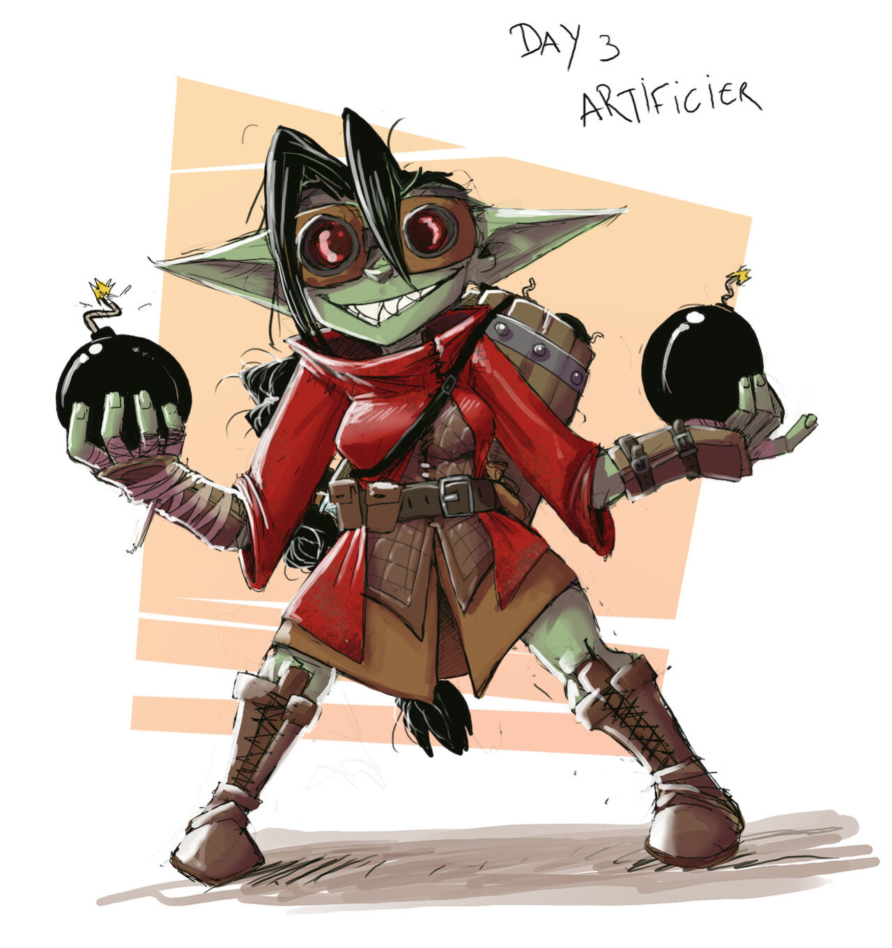 [Darkminou] Gobtober 2020-2022 | Office Goblins (OC)