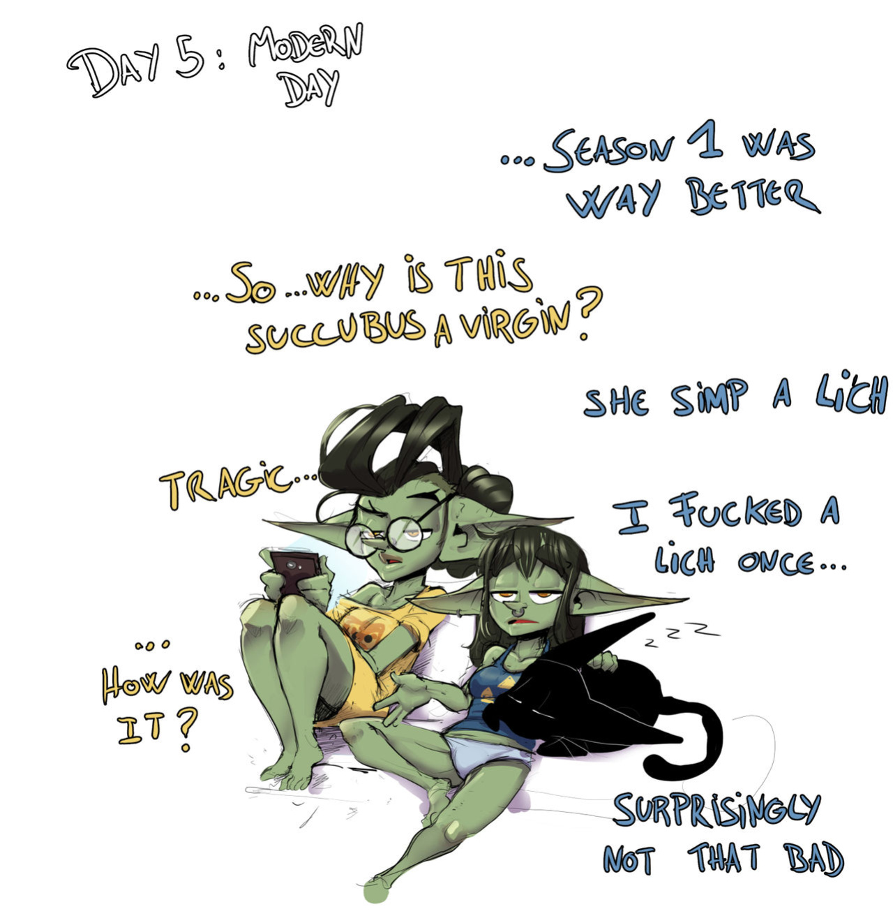 [Darkminou] Gobtober 2020-2022 | Office Goblins (OC)