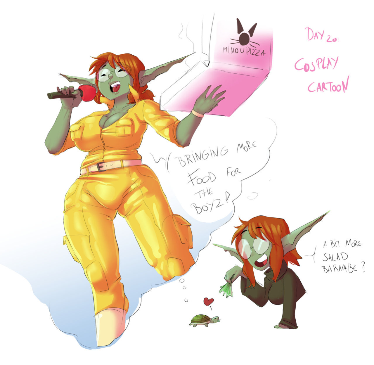 [Darkminou] Gobtober 2020-2022 | Office Goblins (OC)