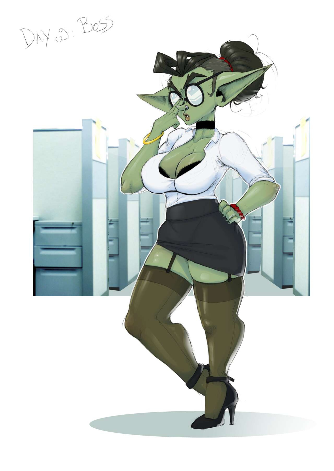 [Darkminou] Gobtober 2020-2022 | Office Goblins (OC)