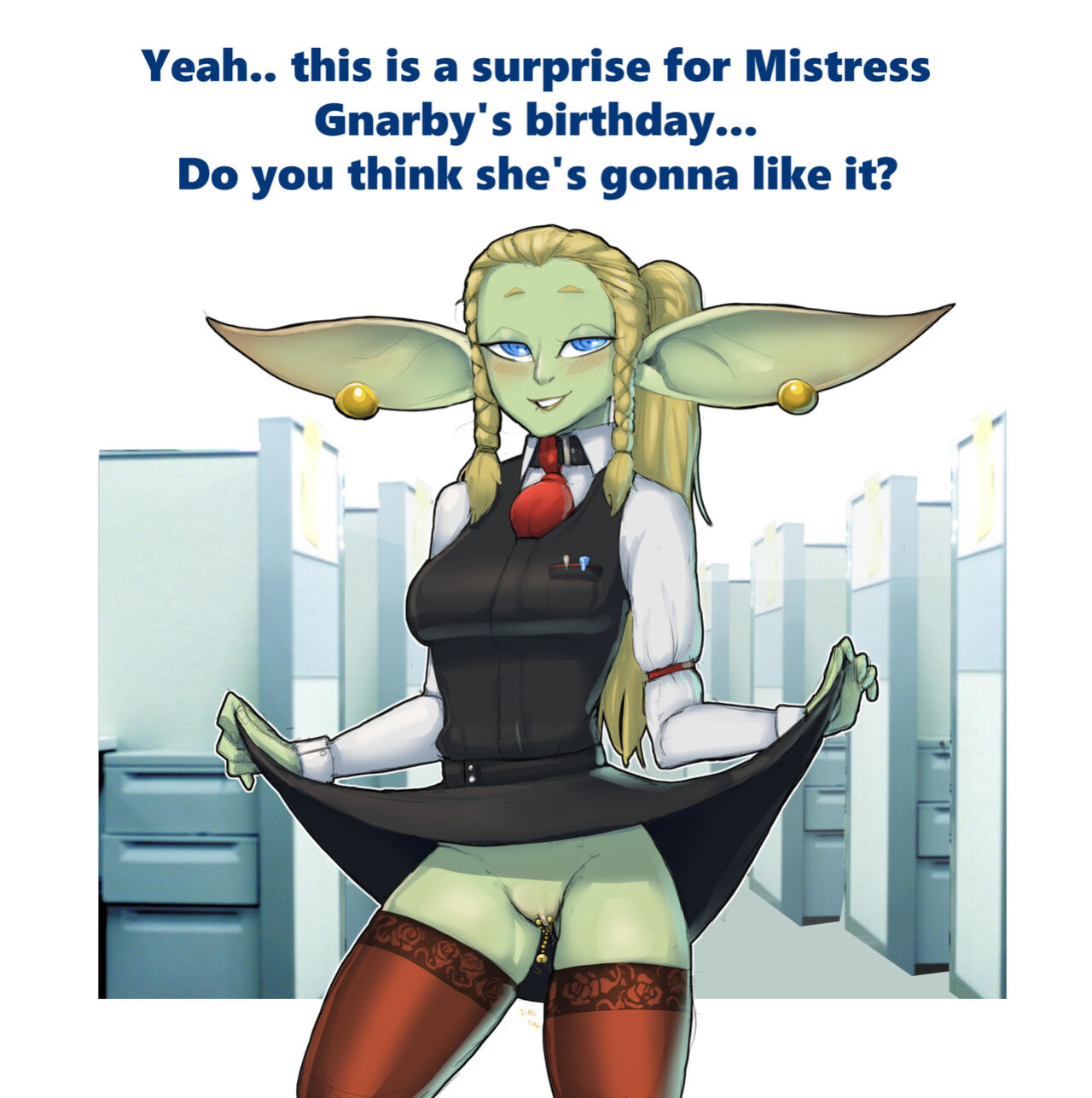 [Darkminou] Gobtober 2020-2022 | Office Goblins (OC)