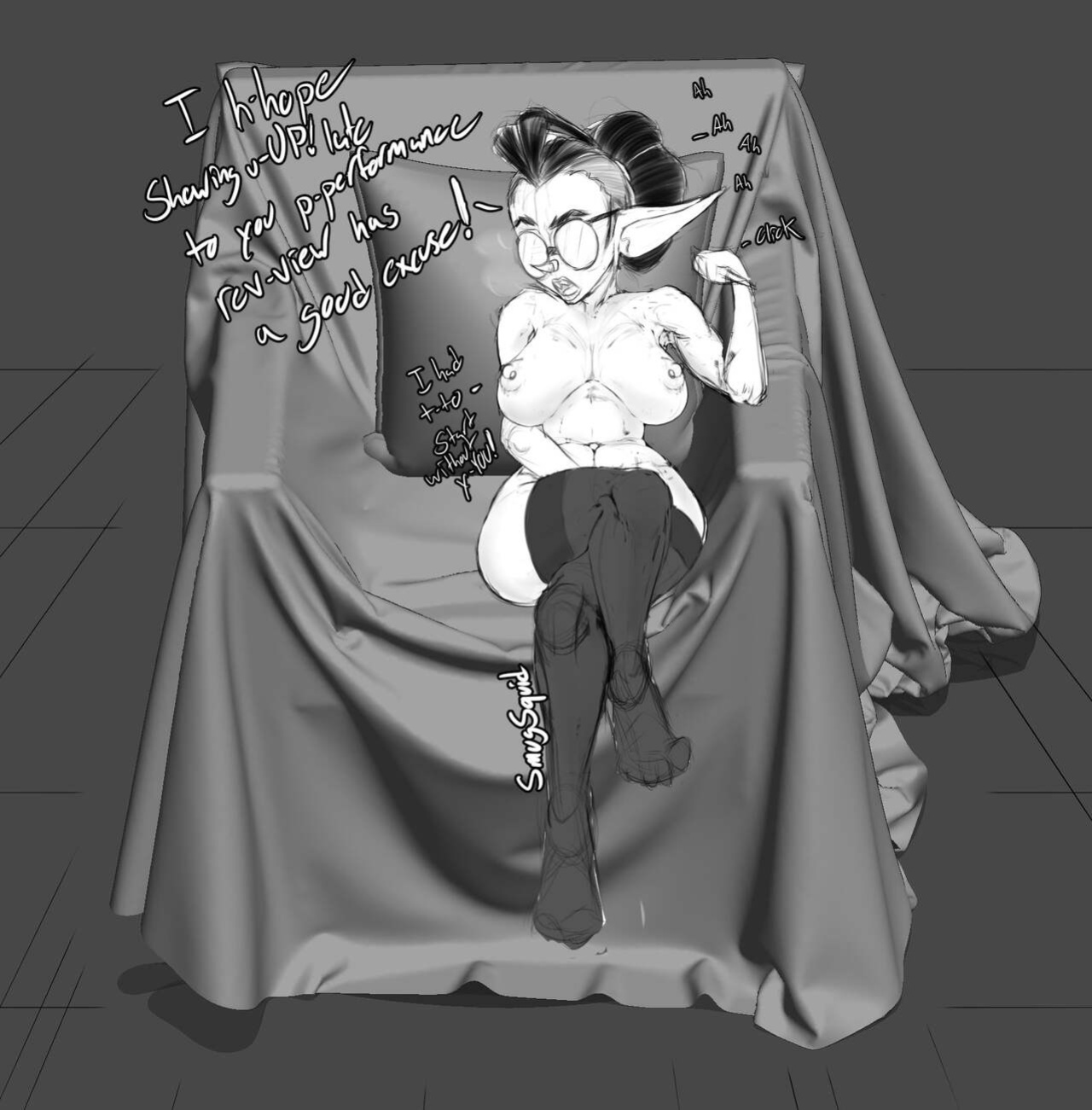 [Darkminou] Gobtober 2020-2022 | Office Goblins (OC)