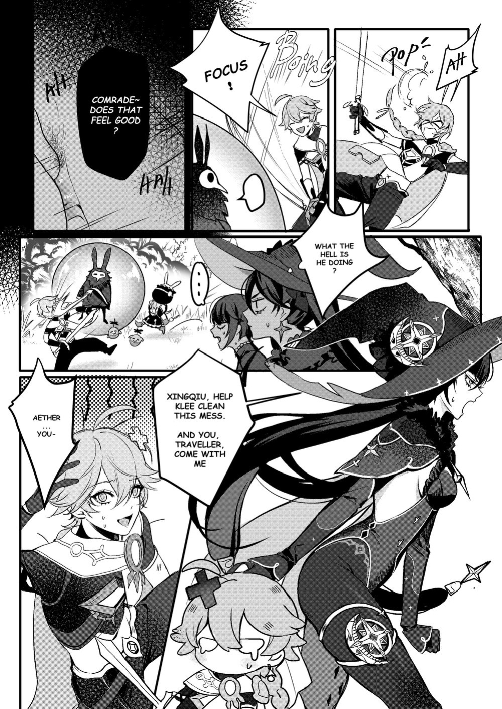 [PCrow] Treatment Sweet Fever (Genshin Impact)