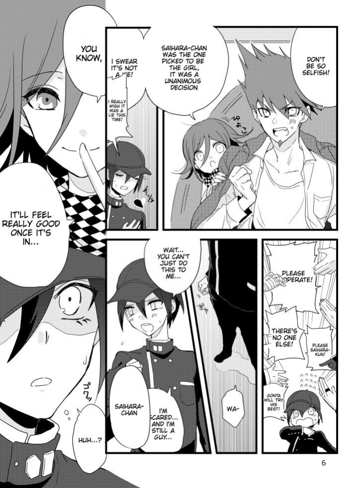 [36 (Hakua)] Saihara-kun ga mina-san no xxx ni erabaremashita | Saihara-kun became Everyone's Cum Dumpster. (New Danganronpa V3) [Chiyoko Scans]