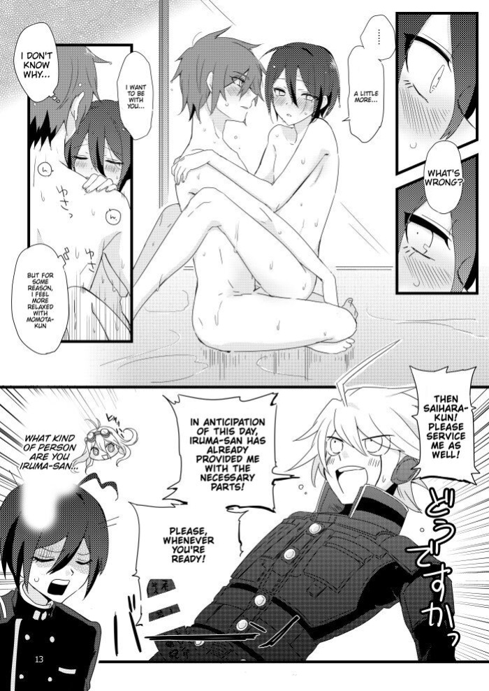 [36 (Hakua)] Saihara-kun ga mina-san no xxx ni erabaremashita | Saihara-kun became Everyone's Cum Dumpster. (New Danganronpa V3) [Chiyoko Scans]