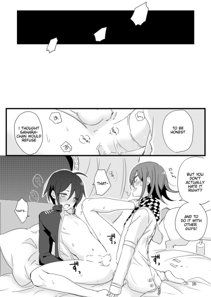 [36 (Hakua)] Saihara-kun ga mina-san no xxx ni erabaremashita | Saihara-kun became Everyone's Cum Dumpster. (New Danganronpa V3) [Chiyoko Scans]
