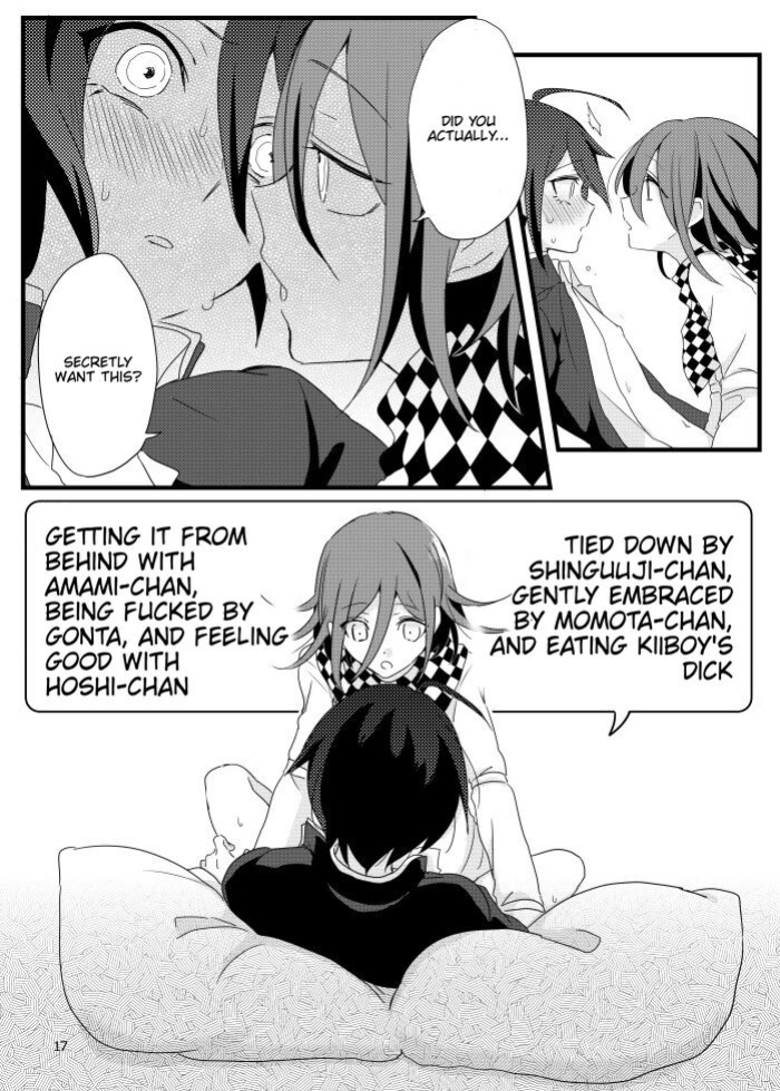 [36 (Hakua)] Saihara-kun ga mina-san no xxx ni erabaremashita | Saihara-kun became Everyone's Cum Dumpster. (New Danganronpa V3) [Chiyoko Scans]