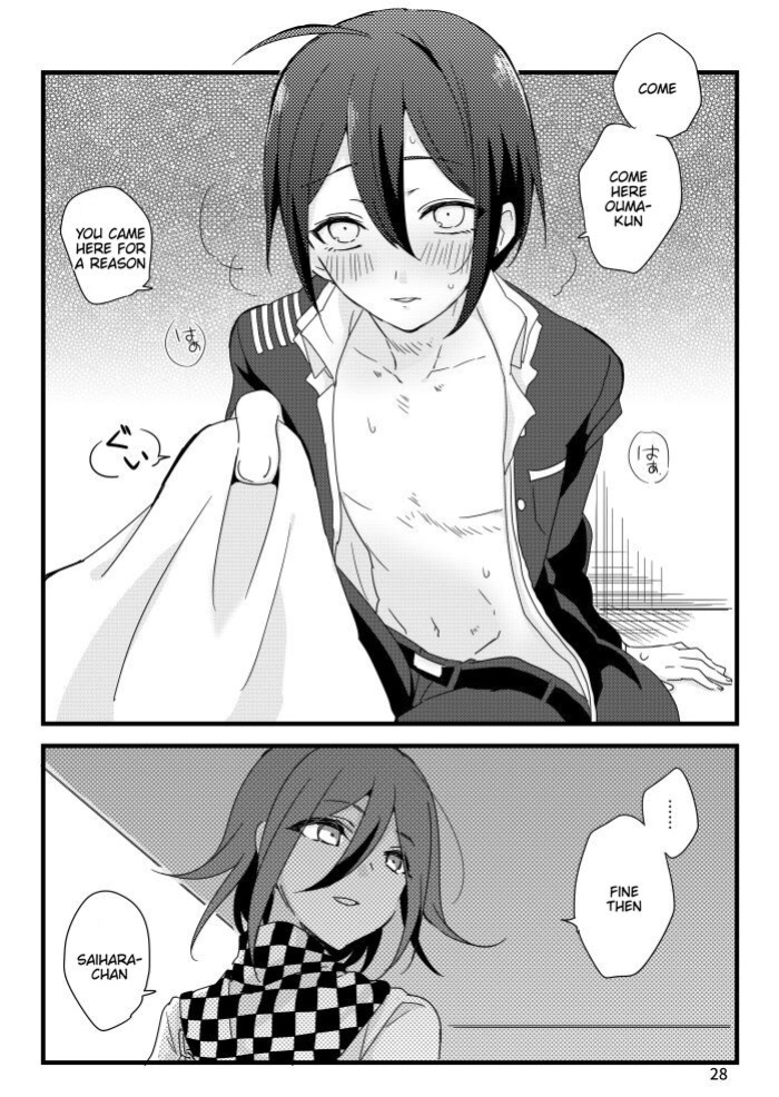 [36 (Hakua)] Saihara-kun ga mina-san no xxx ni erabaremashita | Saihara-kun became Everyone's Cum Dumpster. (New Danganronpa V3) [Chiyoko Scans]