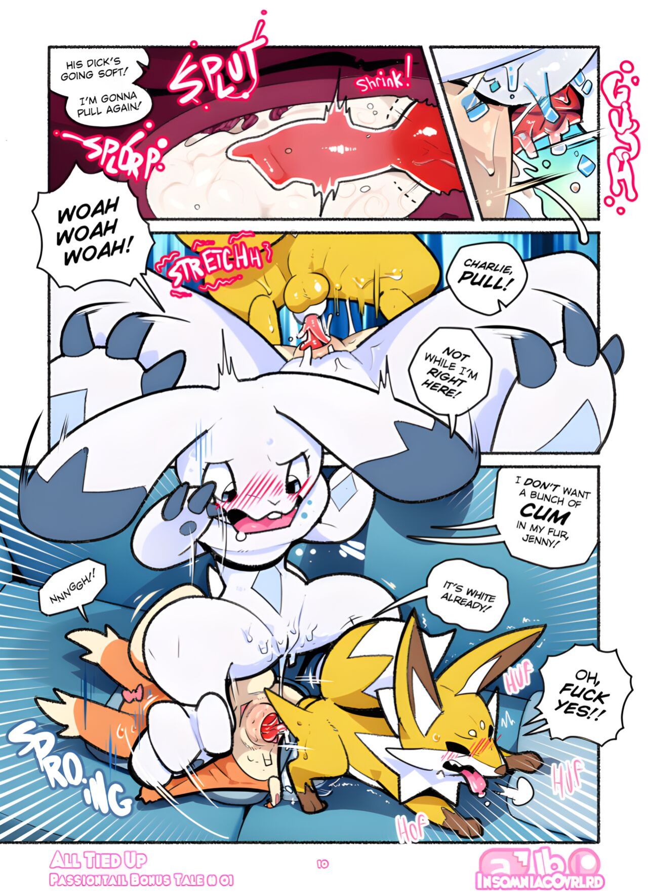 Passiontail Isle All Tied Up by (insomniacovrlrd) [HD image by AI]