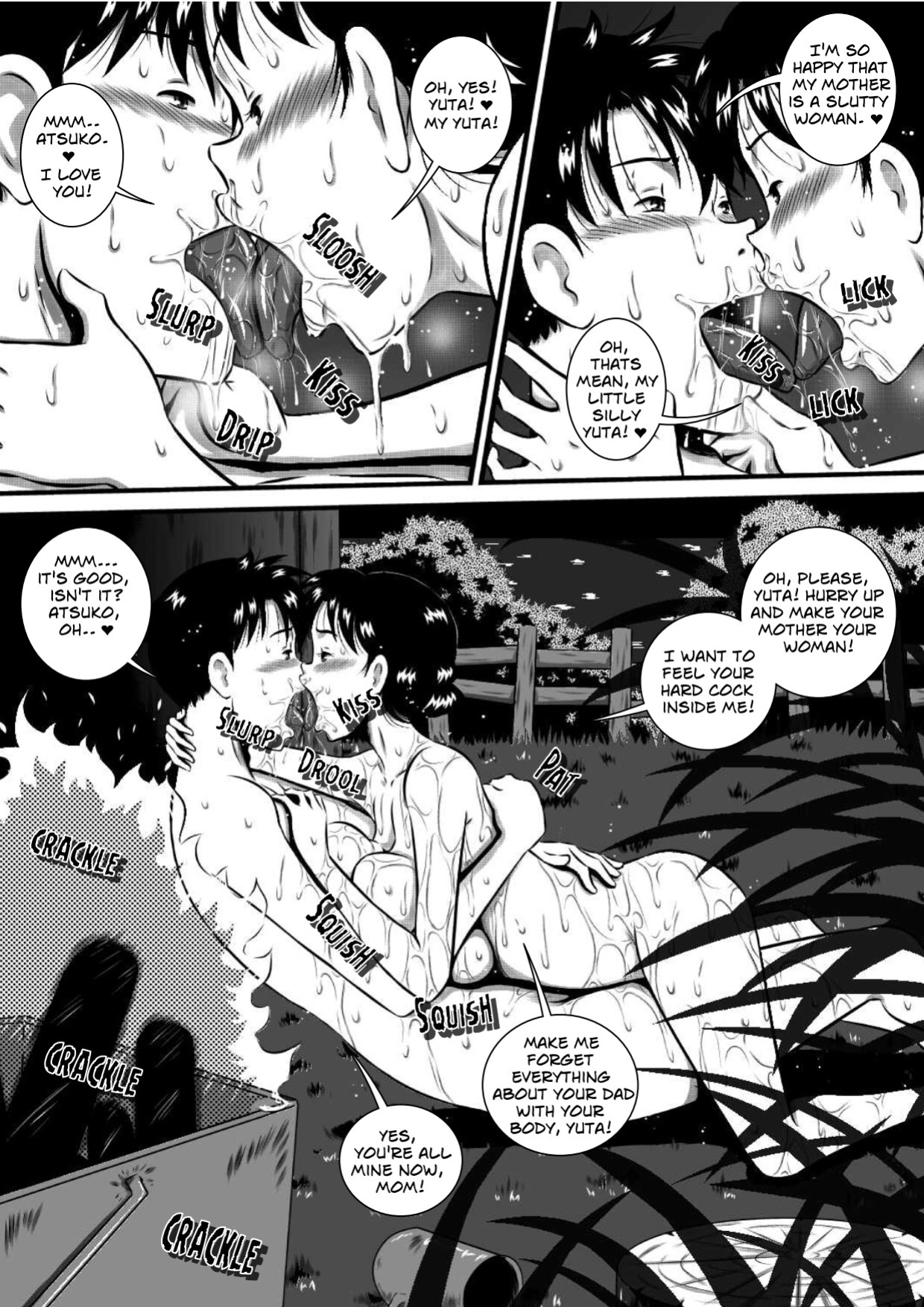 [Milkdou Shoukai (Milk Koubou)] Kaa-san, Kaa-san! Kaa-saaaan! Mujintou, Oyako Futari de Yagai Sex! | Mother, Mother - Mother And Son Have Sex, On An Abandon Island