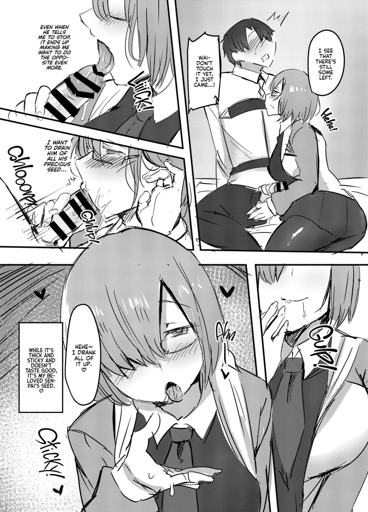[Subliminal Daikaiten (Urasuke)] Daisuki na Daisuki na Watashi dake no Senpai. | My One and Only Beloved Senpai. (Fate/Grand Order) [Kyuume]
