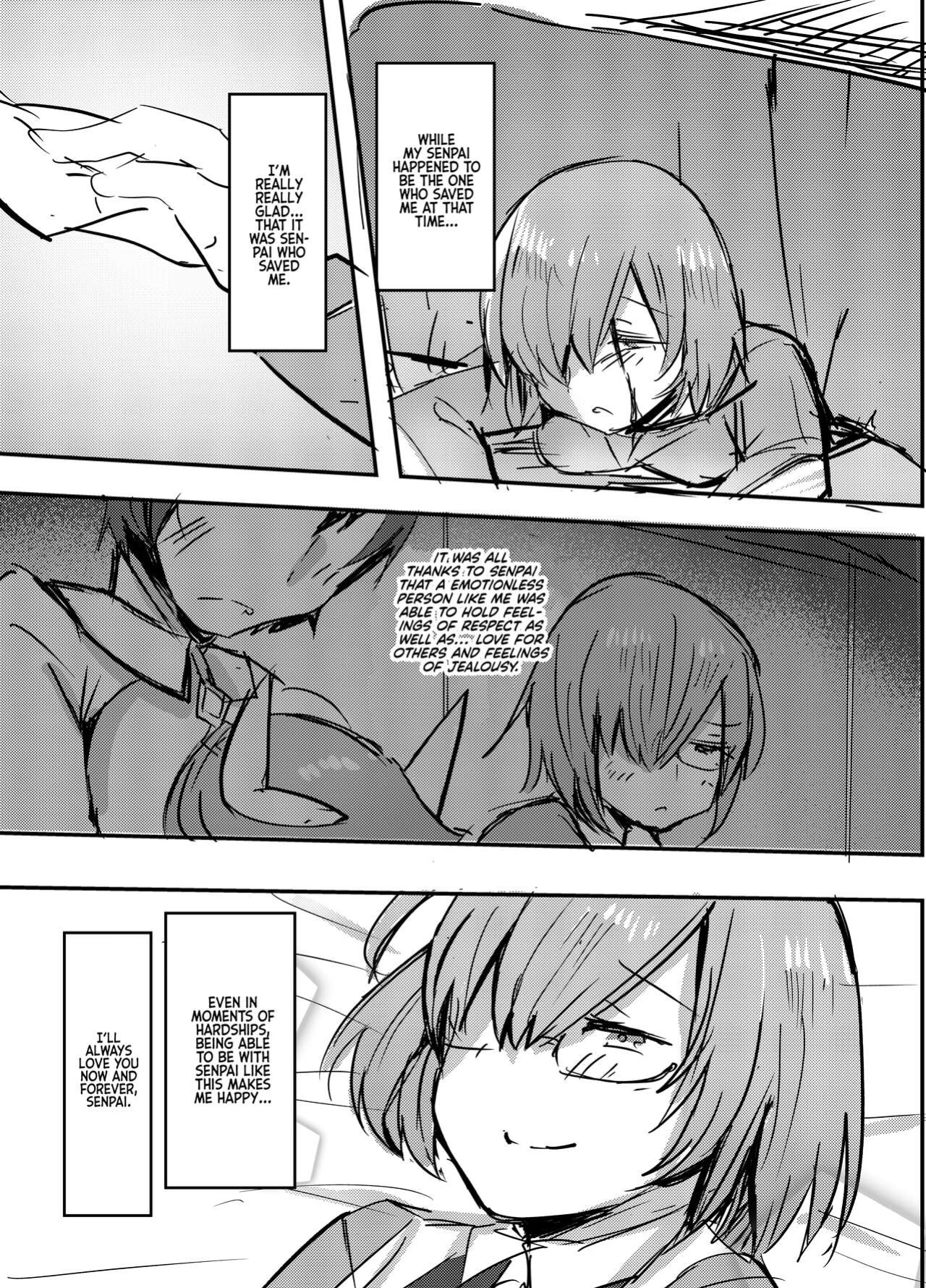[Subliminal Daikaiten (Urasuke)] Daisuki na Daisuki na Watashi dake no Senpai. | My One and Only Beloved Senpai. (Fate/Grand Order) [Kyuume]