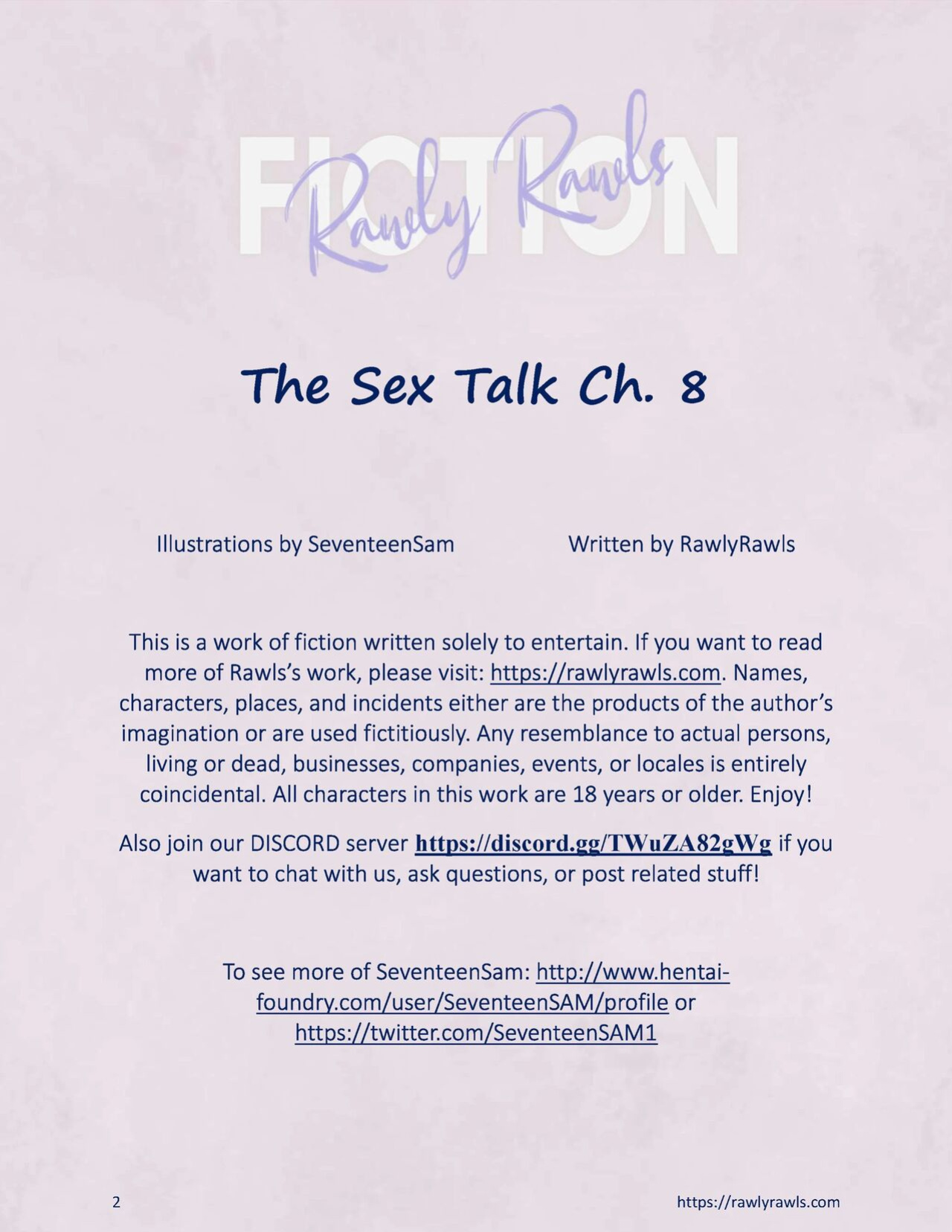 The Sex Talk [SeventeenSam , RawlyRawls] - 8