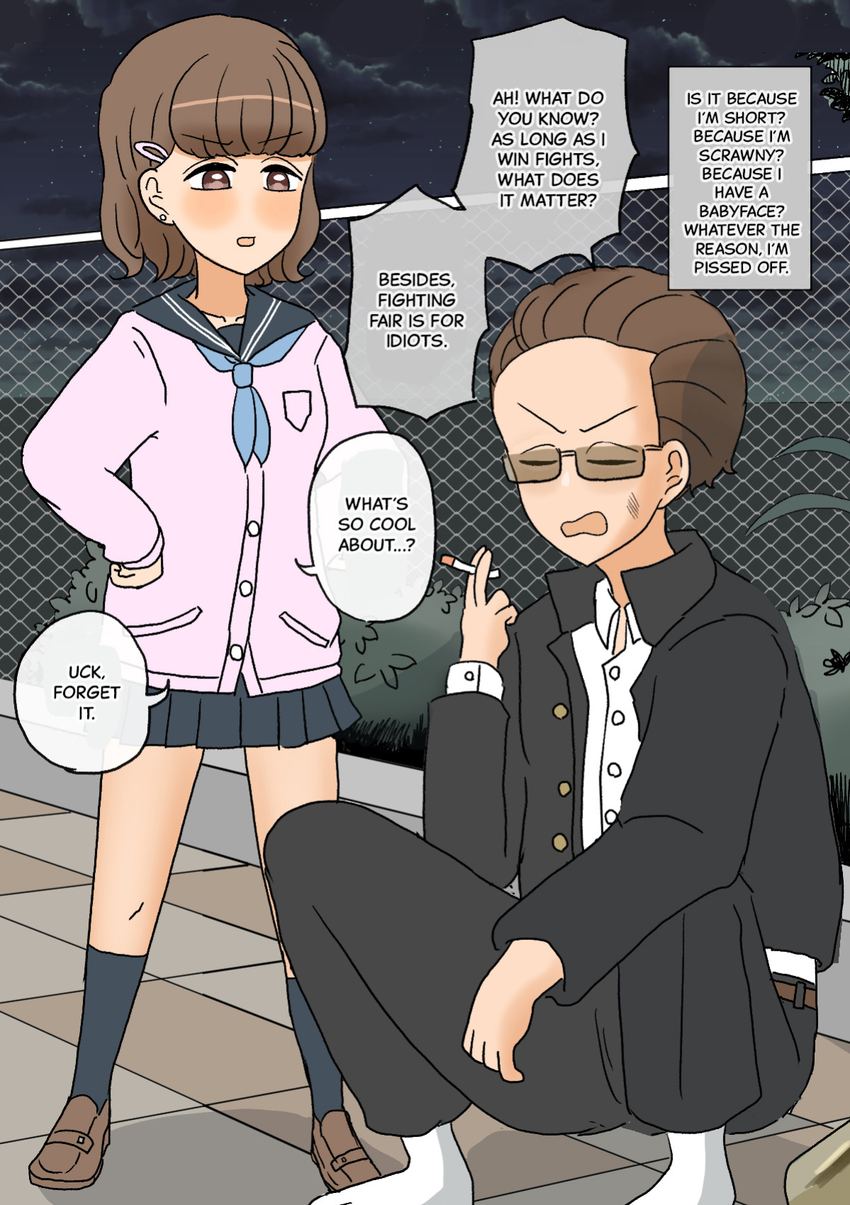 [Whiskeykonkon (Kitsune Beer)] Furyou Shounen ga Mesuochi Shite Kawaii o Yome-san ni naru made ~Konnyaku-Hen~ | A delinquent boy becomes a cute girl, and then a bride - Engagement edition