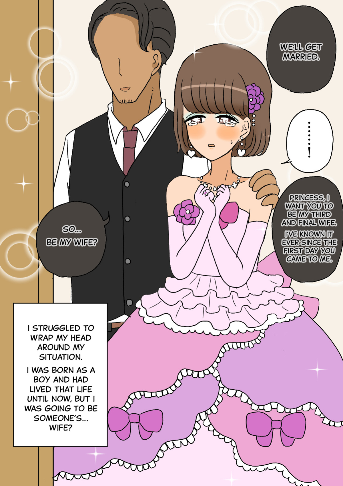 [Whiskeykonkon (Kitsune Beer)] Furyou Shounen ga Mesuochi Shite Kawaii o Yome-san ni naru made ~Konnyaku-Hen~ | A delinquent boy becomes a cute girl, and then a bride - Engagement edition