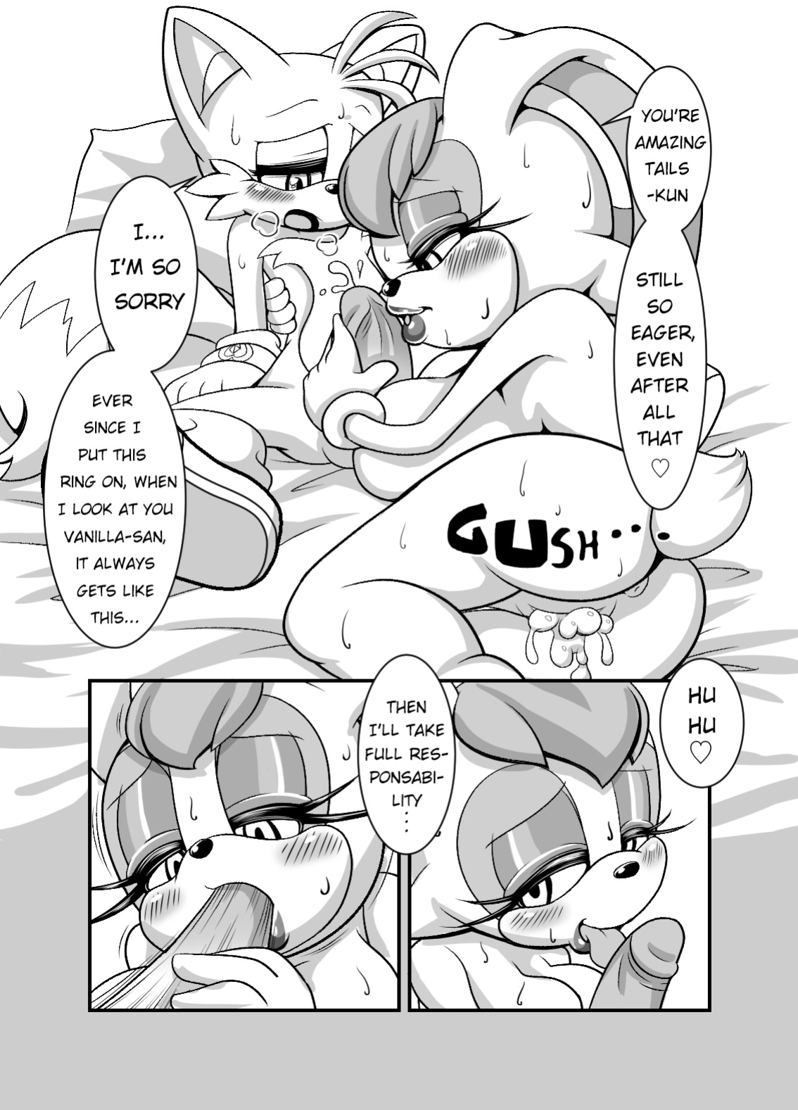 [Furry Fandom (Michiyoshi)] Kemono no Kanzume Toppatsu Hon 2013. No. 3 (Sonic The Hedgehog) [Enghlish] [Uncensored]