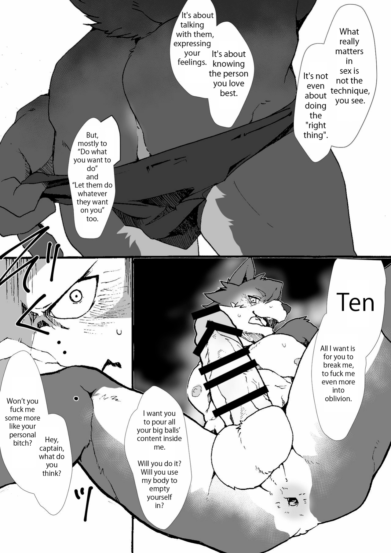 [TaishokukanNoirowze (Tos-tos-F-ski)] Ten-san wa xxx o Shiranai (Morenatsu.)
