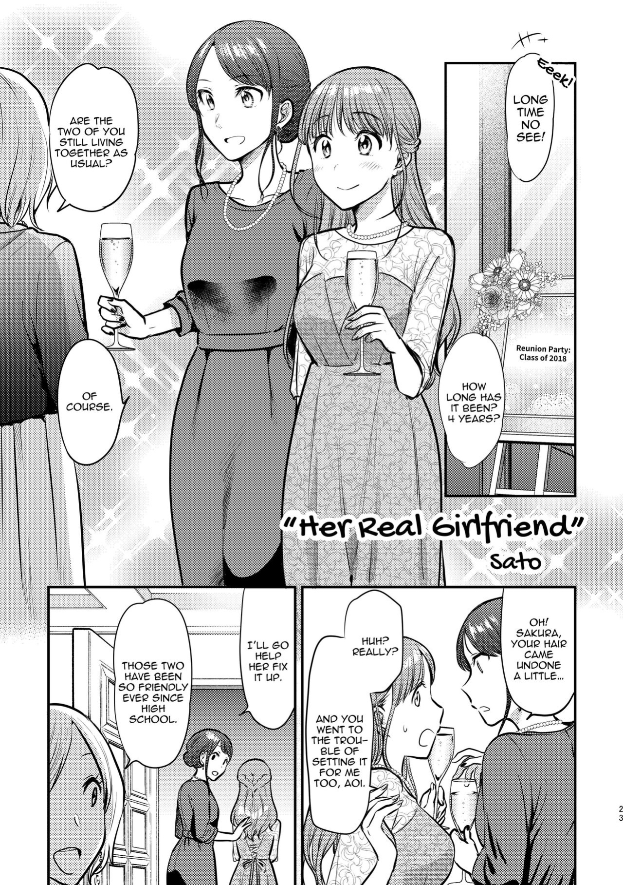 [Snowdrops (Various)] 3P Yuri Ecchi Anthology [IXIA WORKS]
