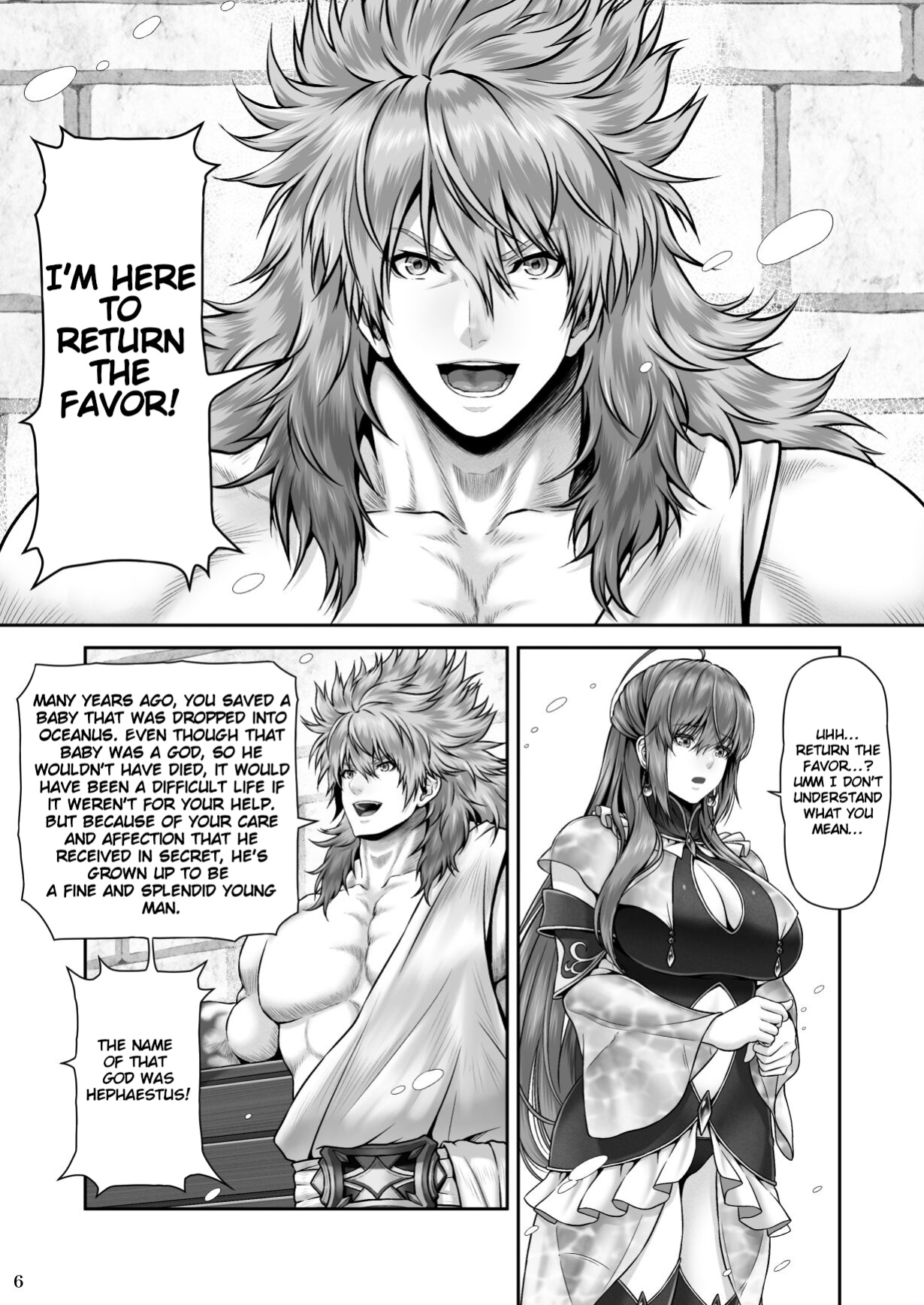 [MYTHICAL WORLD (Lioreo)] RETURN THE FAVOR ~Ai to Bouyoku no Ongaeshi~ [Chalklog]