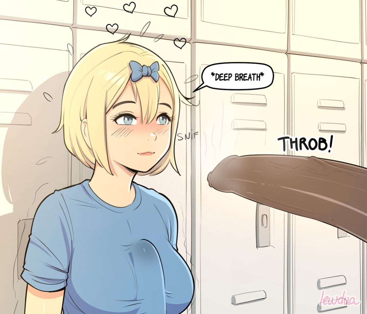[Lewdua] Locker room - Nessie and Valerie