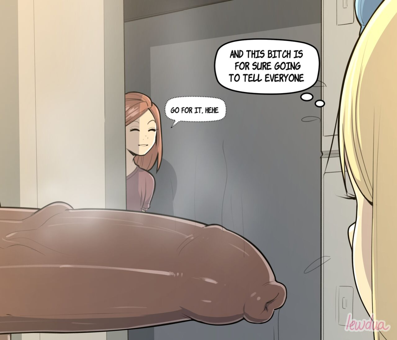 [Lewdua] Locker room - Nessie and Valerie