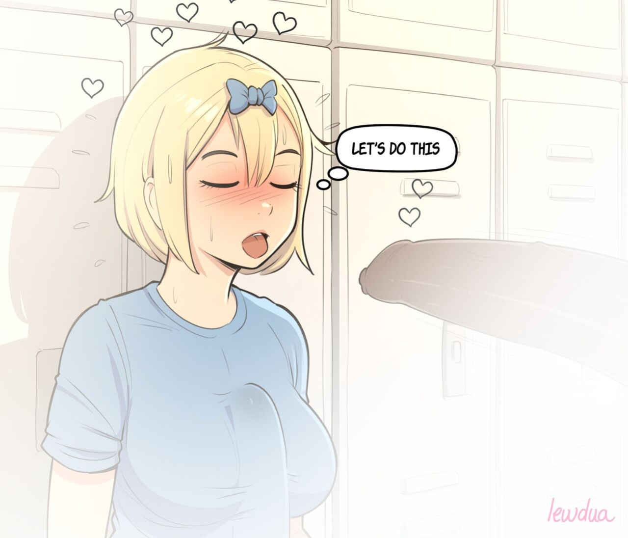 [Lewdua] Locker room - Nessie and Valerie