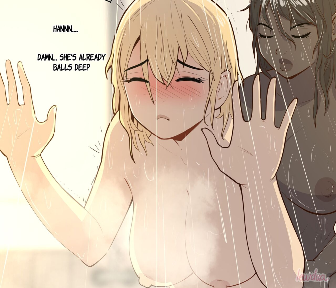 [Lewdua] Locker room - Nessie and Valerie