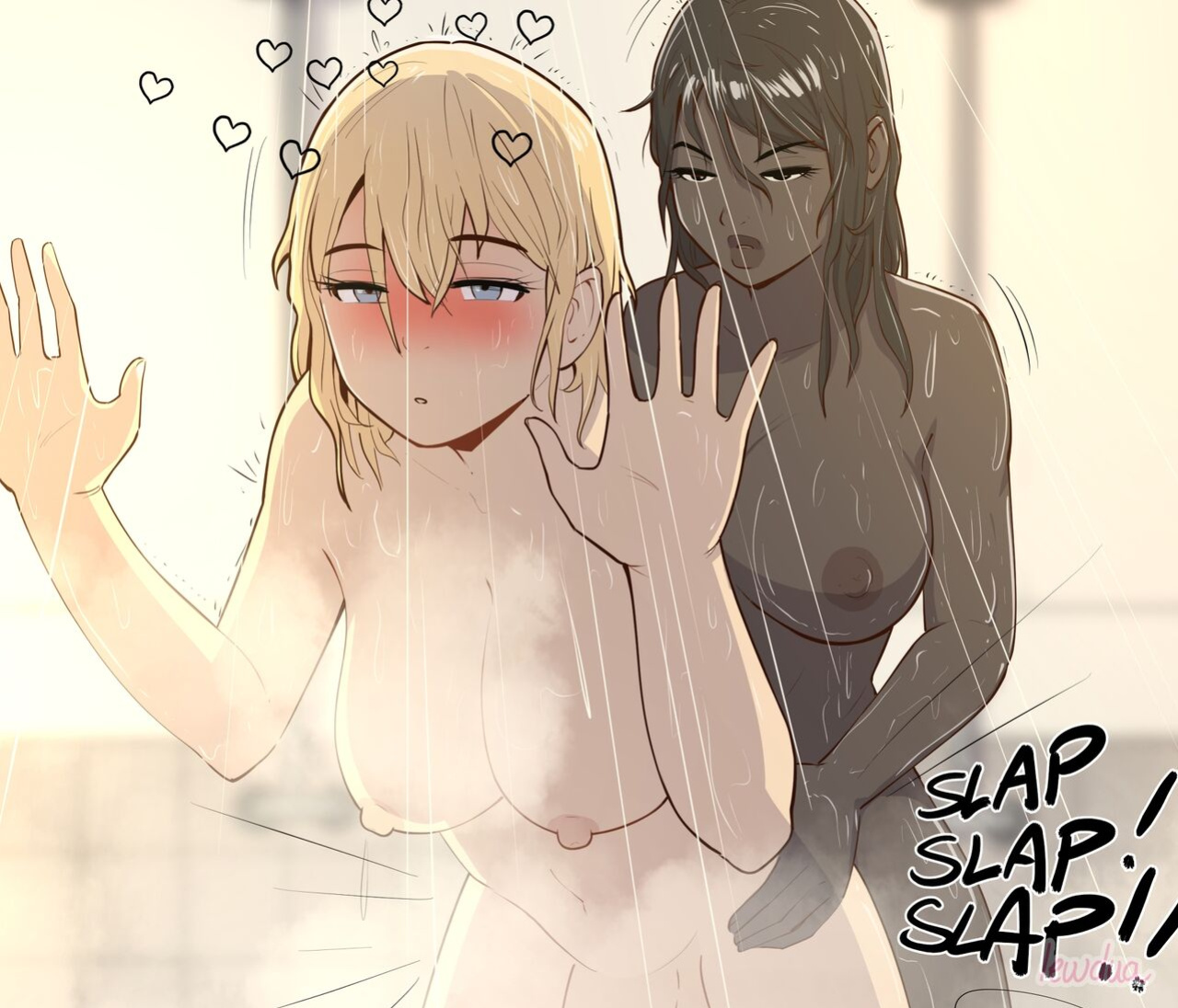 [Lewdua] Locker room - Nessie and Valerie