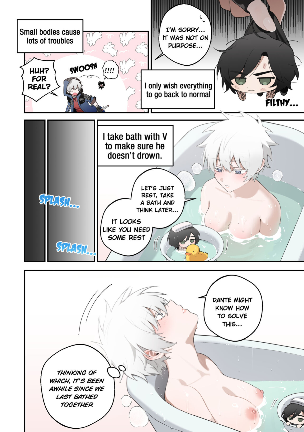 [bechu] Nero♀ CG manga (Devil May Cry)