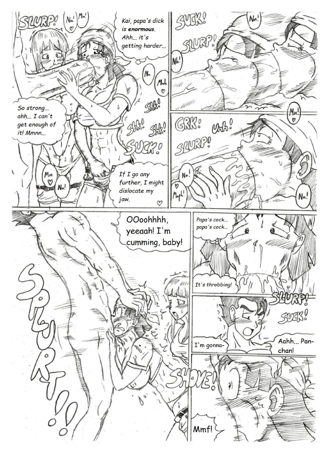 [TheWriteFiction] DRAGON BALL NTR 4 - Camping Trip (Dragon Ball Z)