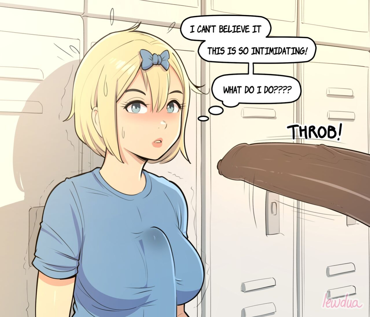 Lewdua - Locker Room - Nessie And Valerie