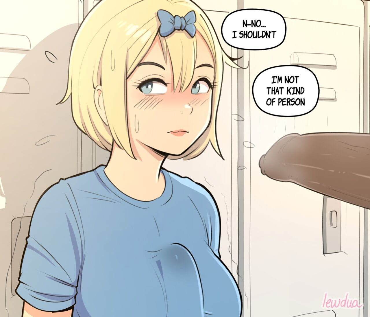 Lewdua - Locker Room - Nessie And Valerie