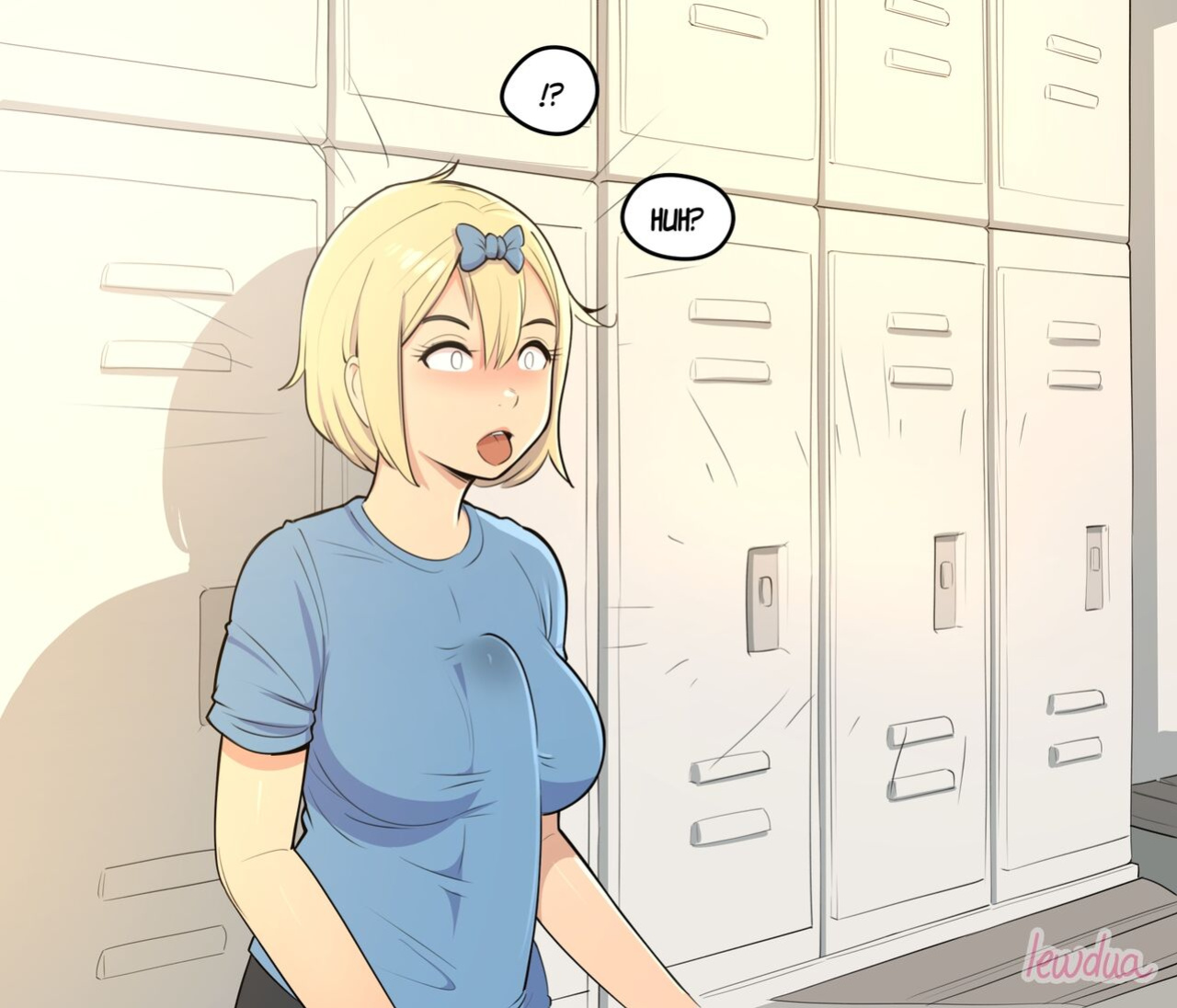 Lewdua - Locker Room - Nessie And Valerie