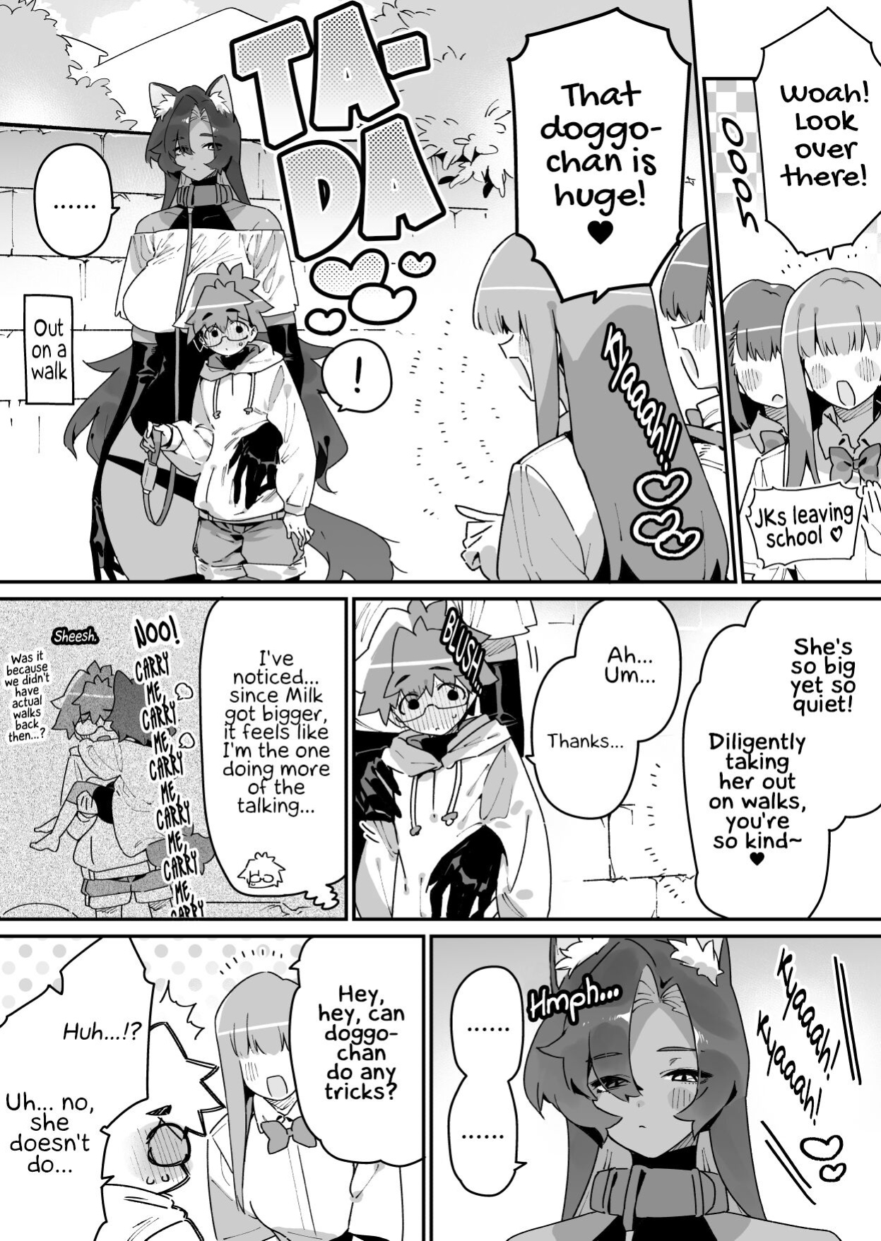 [Gyuutan Teishoku e no Koi (Chomoran)] That Deal Where A Beastgirl Grows Bigger Than The Master Who Raised Her |