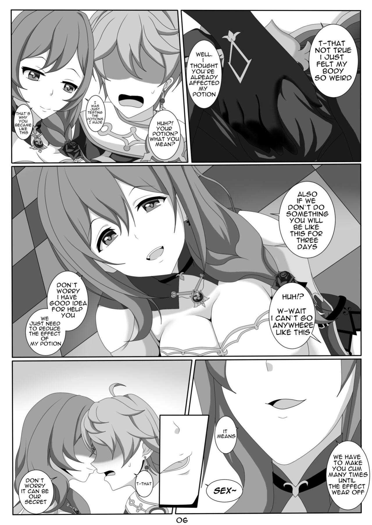 [EcchiArt] Quest Impact 2 (Genshin Impact)