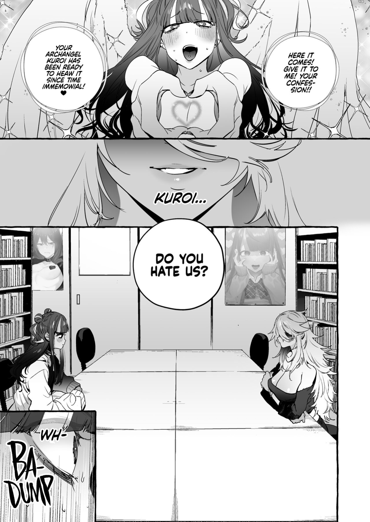 [Hibon (Itami)] Wotasa no Gyaru VS Jirai Otoko | Otaku Gyaru VS Toxic Boy