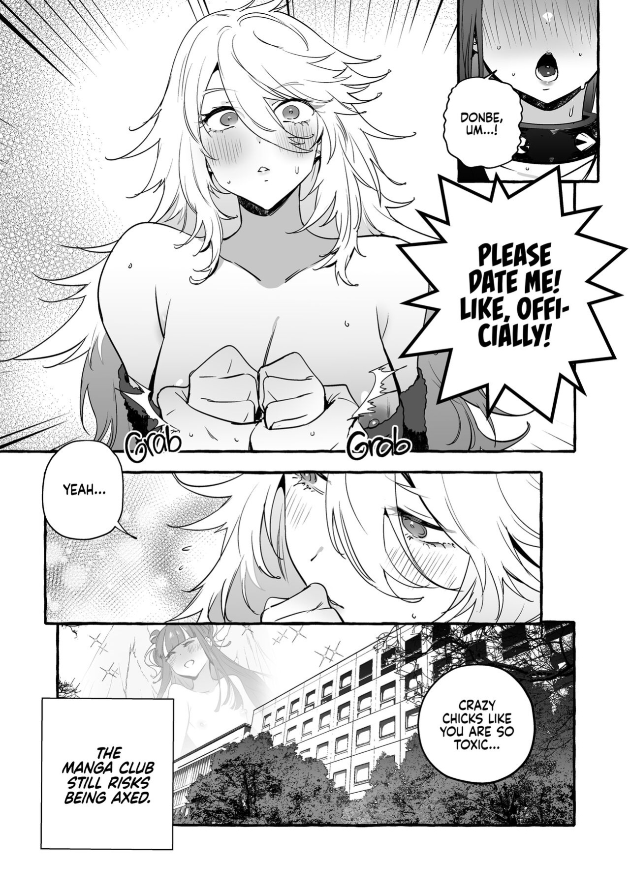 [Hibon (Itami)] Wotasa no Gyaru VS Jirai Otoko | Otaku Gyaru VS Toxic Boy