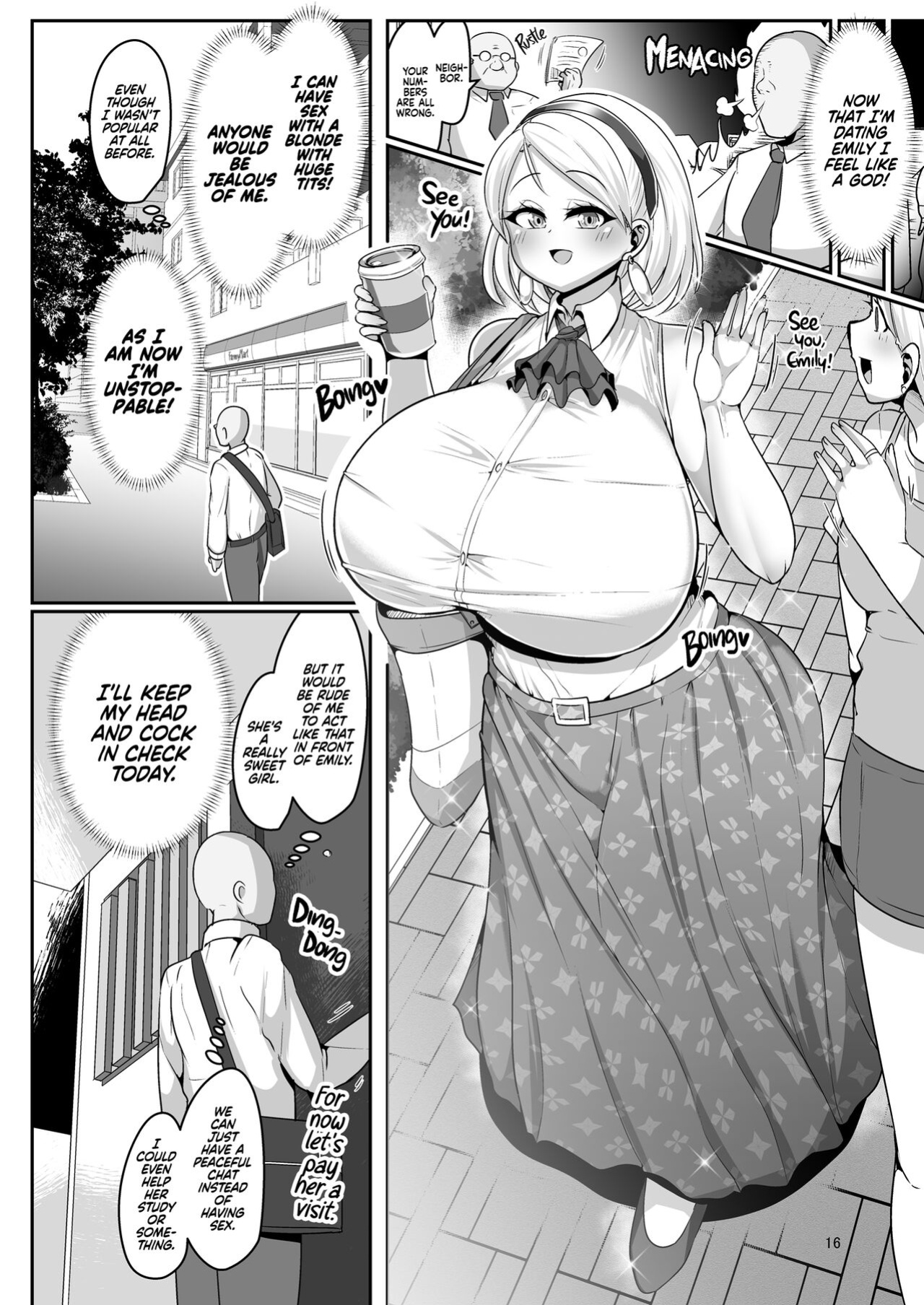 [Shinshunshantonshou (Bukatsu)] H Daisuki Kinpatsu Hakujin Bakunyuu Ryuugakusei ga Tonari no Heya ni Hikkoshite Kita!! | A Nymphomaniac Blonde Exchange Student with Gigantic Tits Moved in Next Door!!