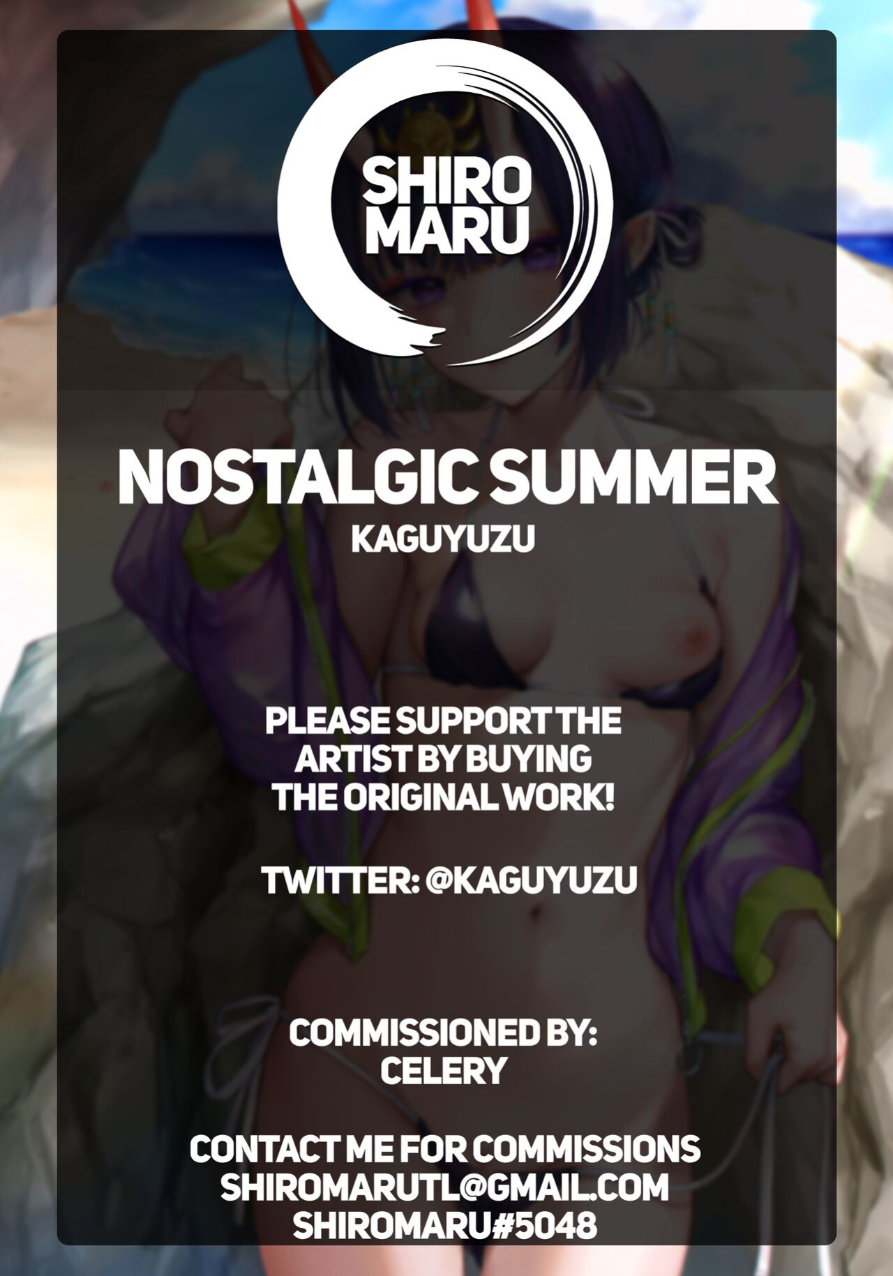 (C100) [Junjou Harinezumi (Kaguyuzu)] Nostalgic Summer (Fate/Grand Order) [Shiromaru]