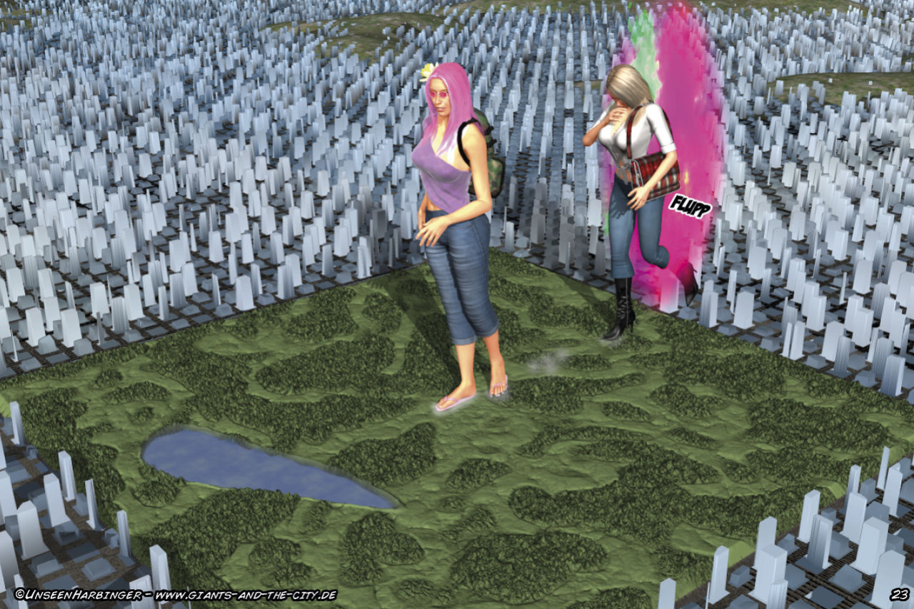 Giants And The City - Chapter 1: First Contact