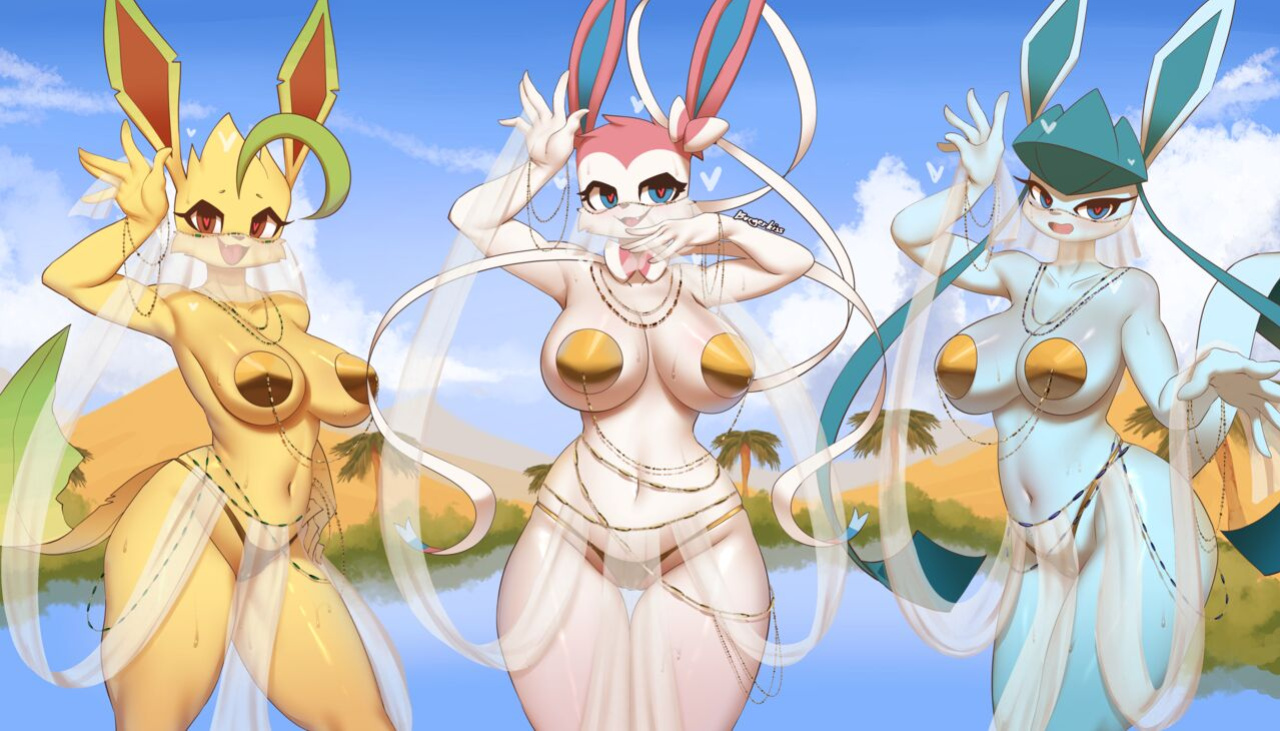 Eeveelution dancers part 2