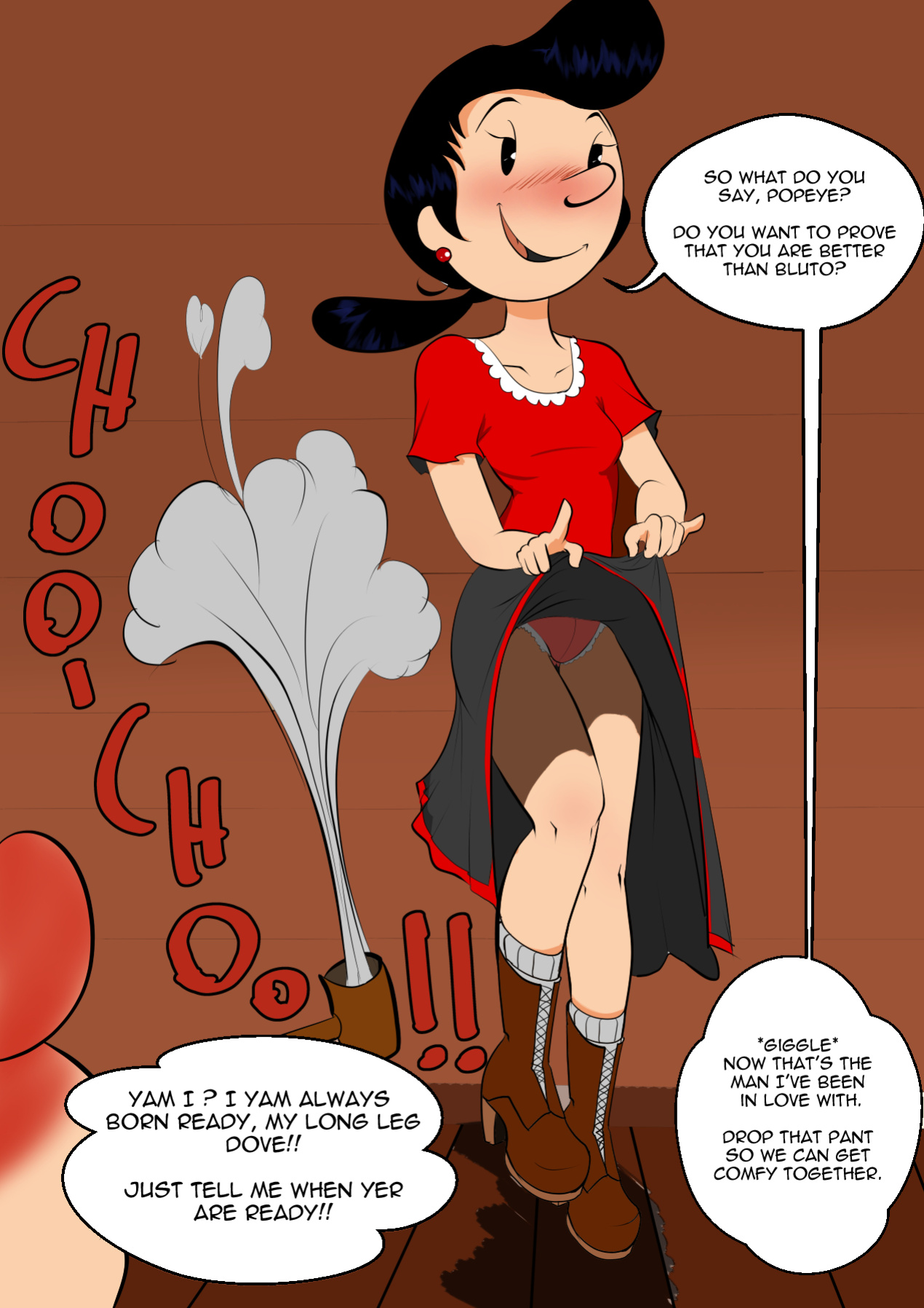 [Anont] Popeye and Olive