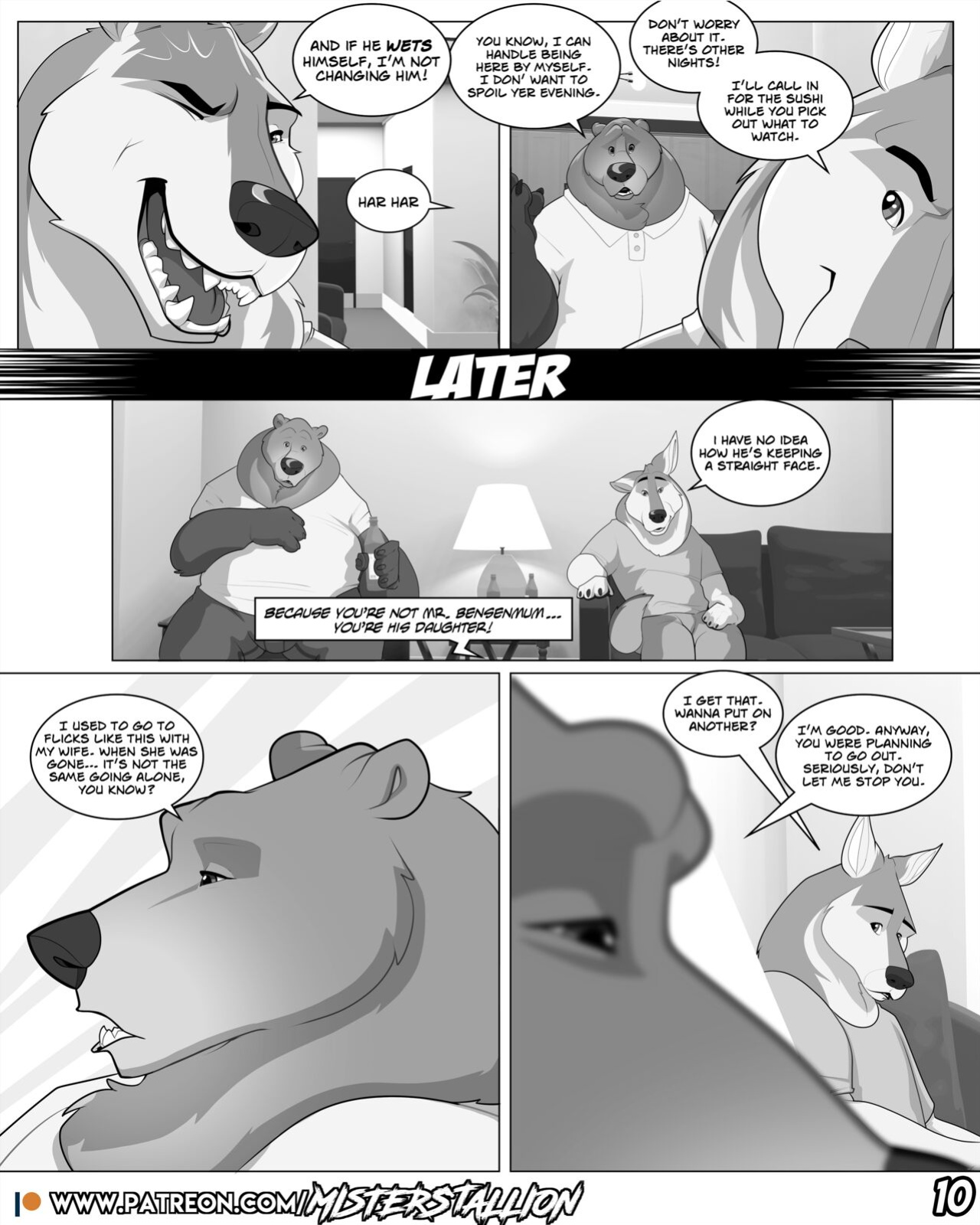 [MisterStallion] Tip your waiters