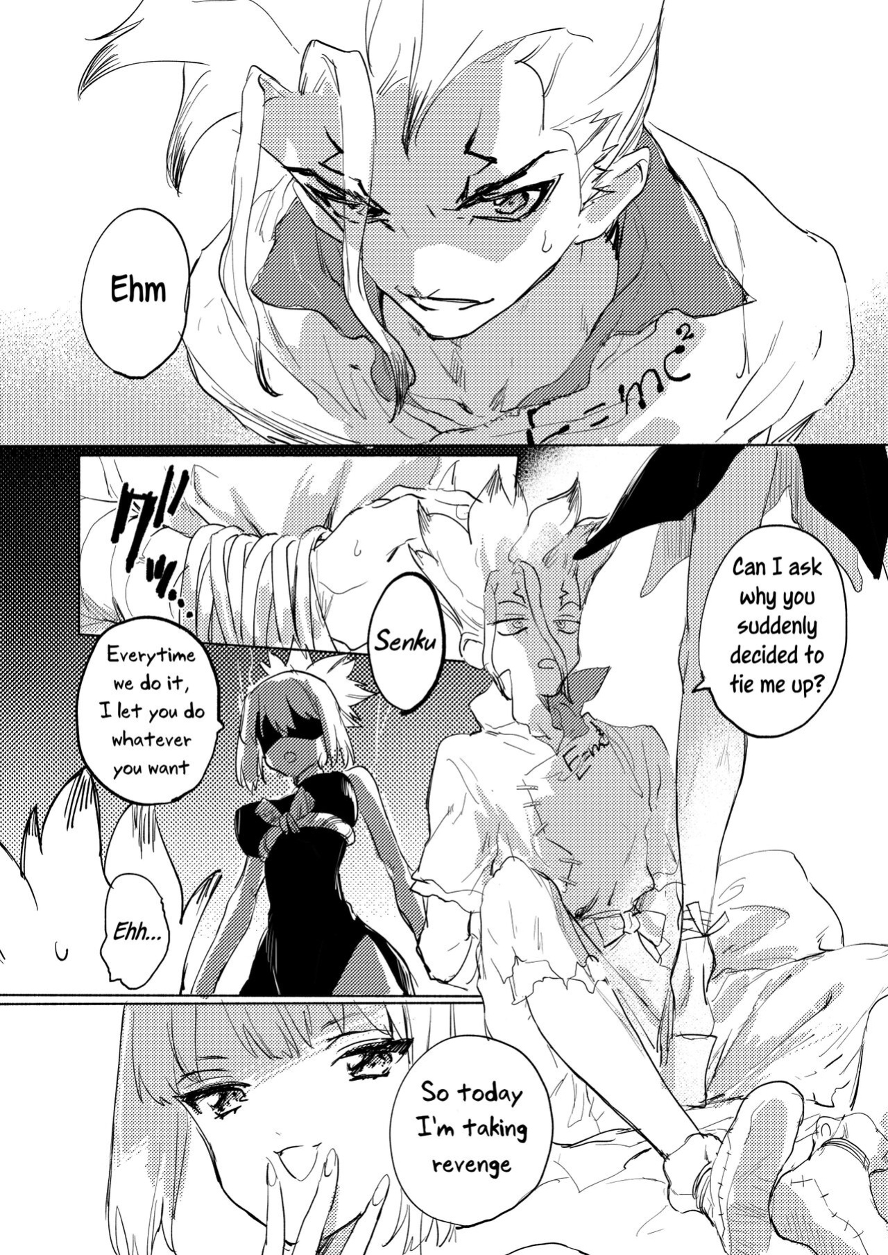 [Serizawa Nae] Koha ga Sen-san wo Pero suru Manga (Dr. STONE) [Uncle Bane]