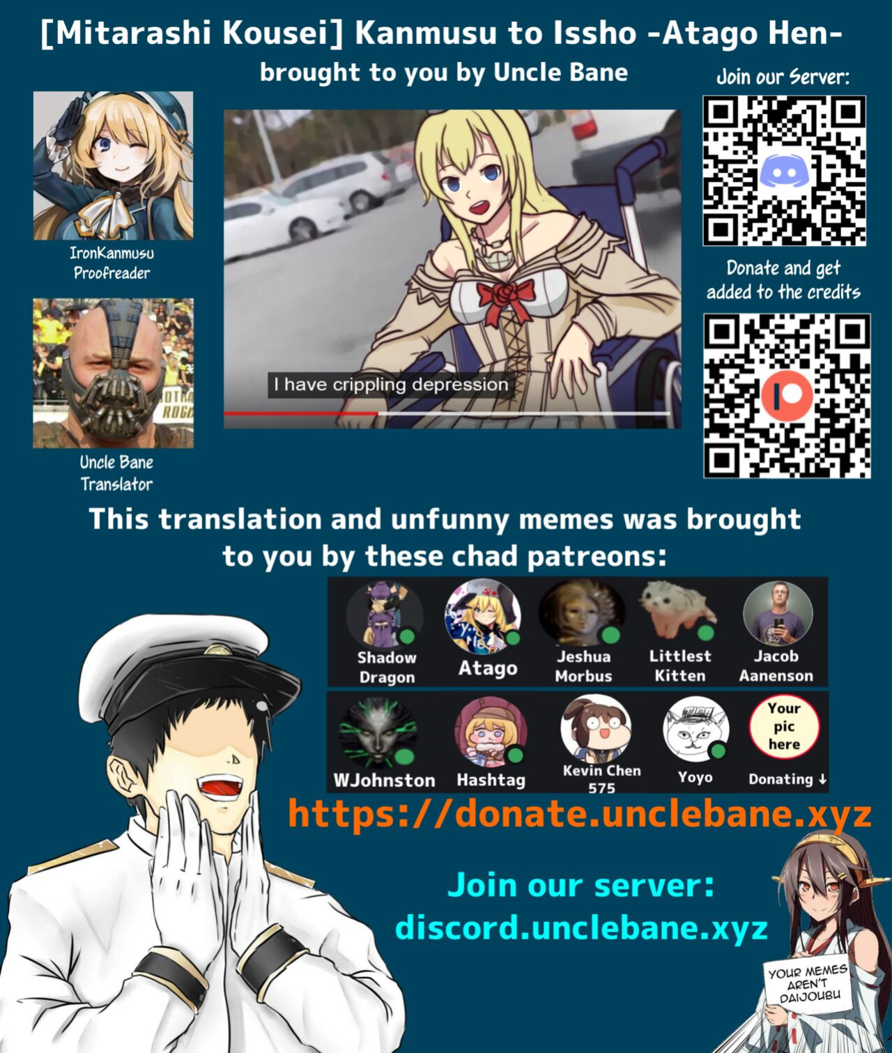 (Ware, Yasen ni Totsunyuusu! -Hakata Futou Shinkou Sakusen 2-) [Mitarashi Club (Mitarashi Kousei)] Kanmusu to Issho -Atago Hen- (Kantai Collection -KanColle-) [Uncle Bane]