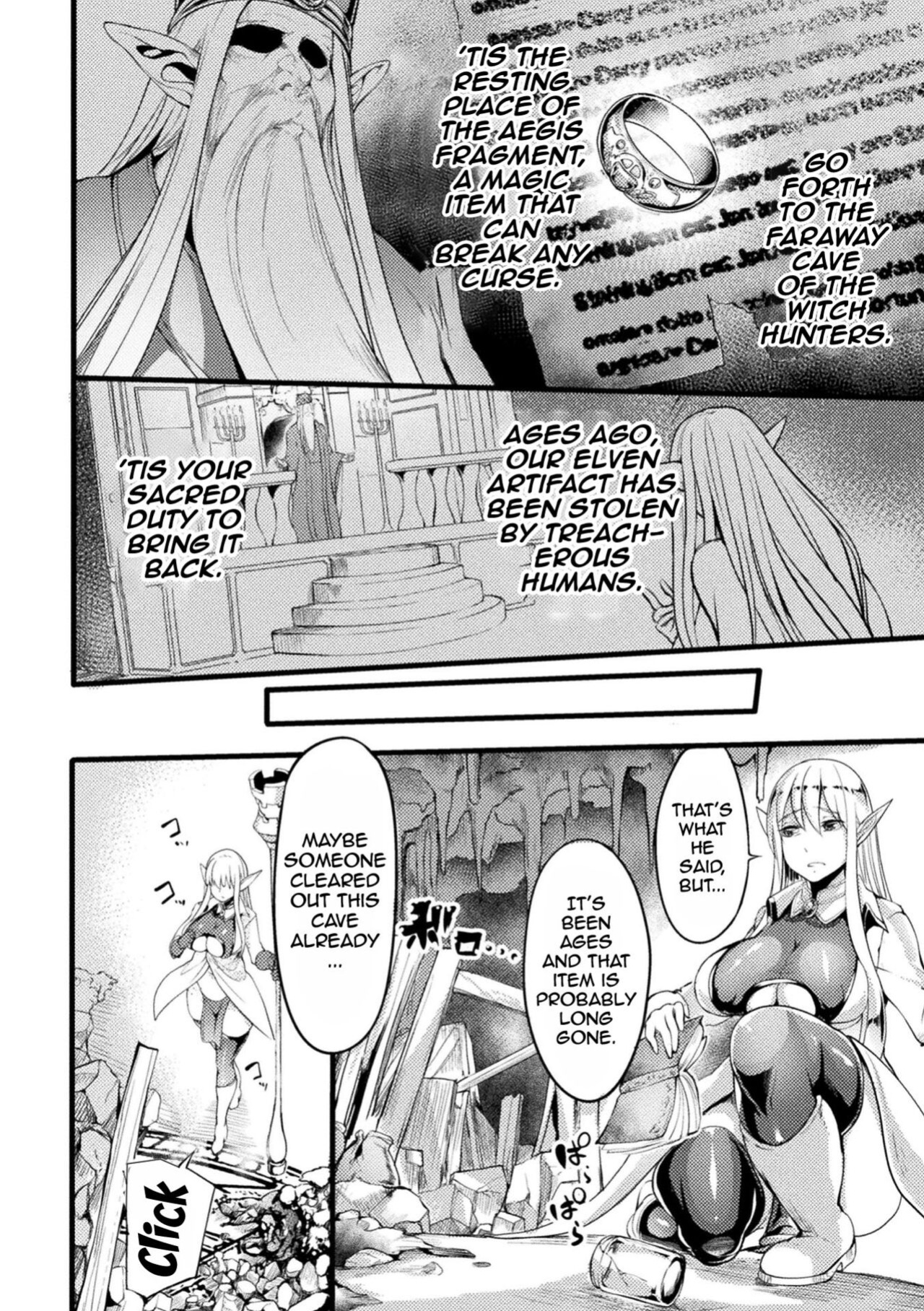 [Ikemen Teikoku (Remu)] Ero Trap Dungeon! Elf kari no Shokushuana Ep.1-3 | Lewd Trap Dungeon! The Elf Hunting Tentacle Hole Ep.1-3