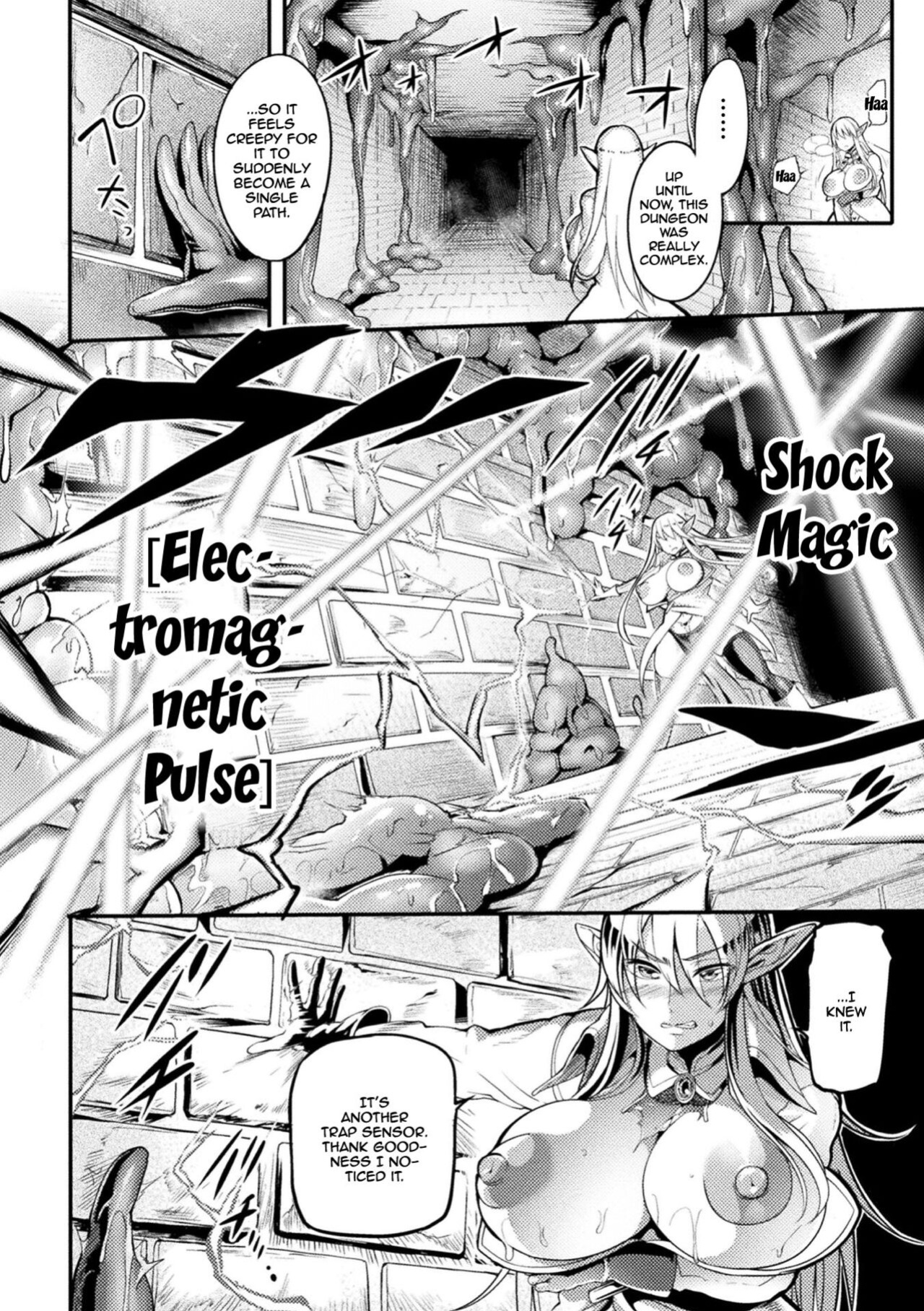 [Ikemen Teikoku (Remu)] Ero Trap Dungeon! Elf kari no Shokushuana Ep.1-3 | Lewd Trap Dungeon! The Elf Hunting Tentacle Hole Ep.1-3